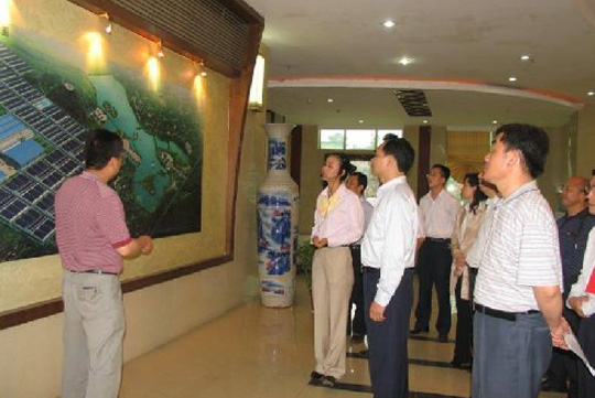 福建省泰寧縣考察團(tuán)蒞臨四特參觀考察